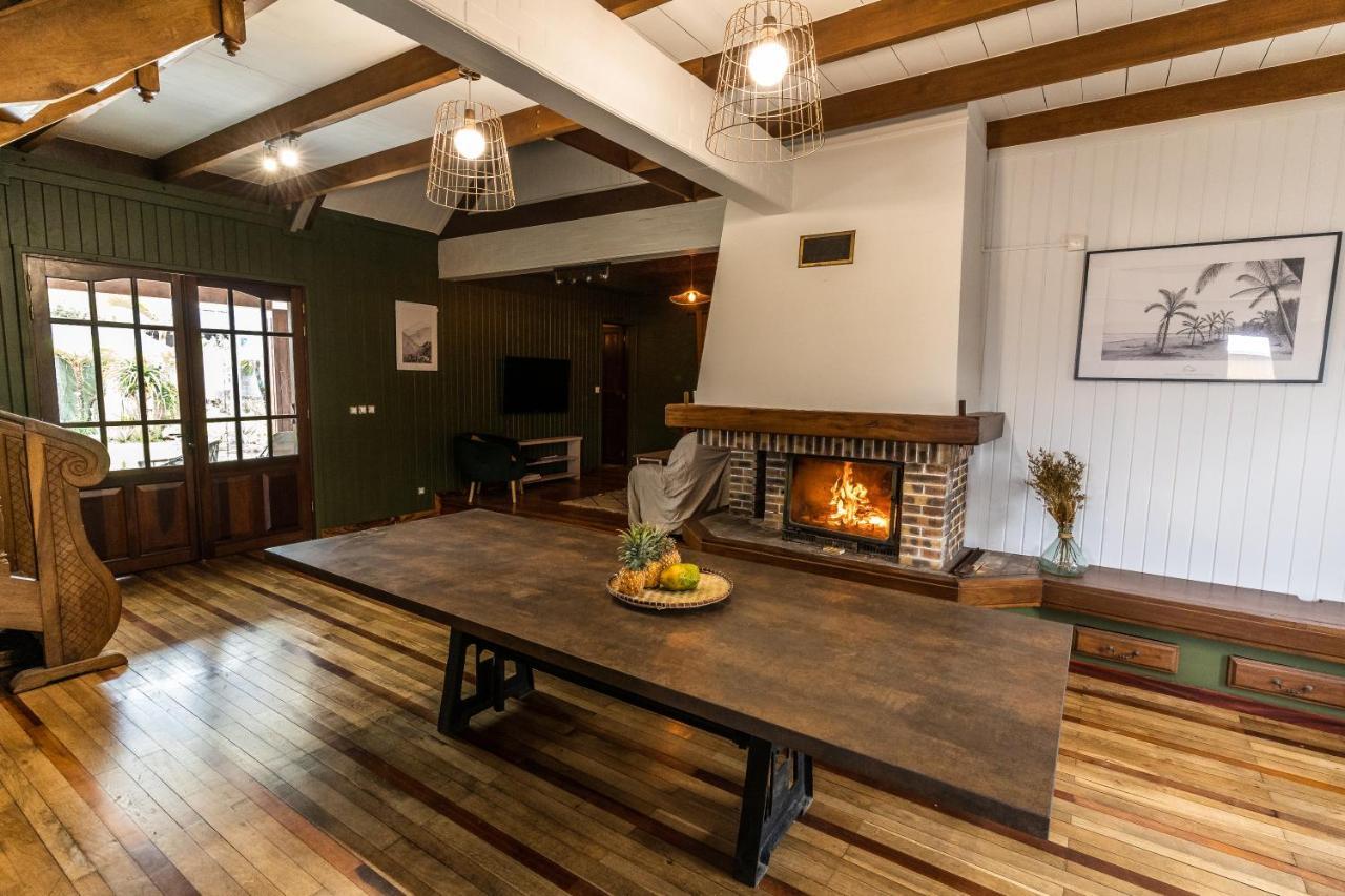 Magnifique Villa Creole Villa Ti Bout Bois Avec Cheminee Au Tevelave Les Avirons Zewnętrze zdjęcie